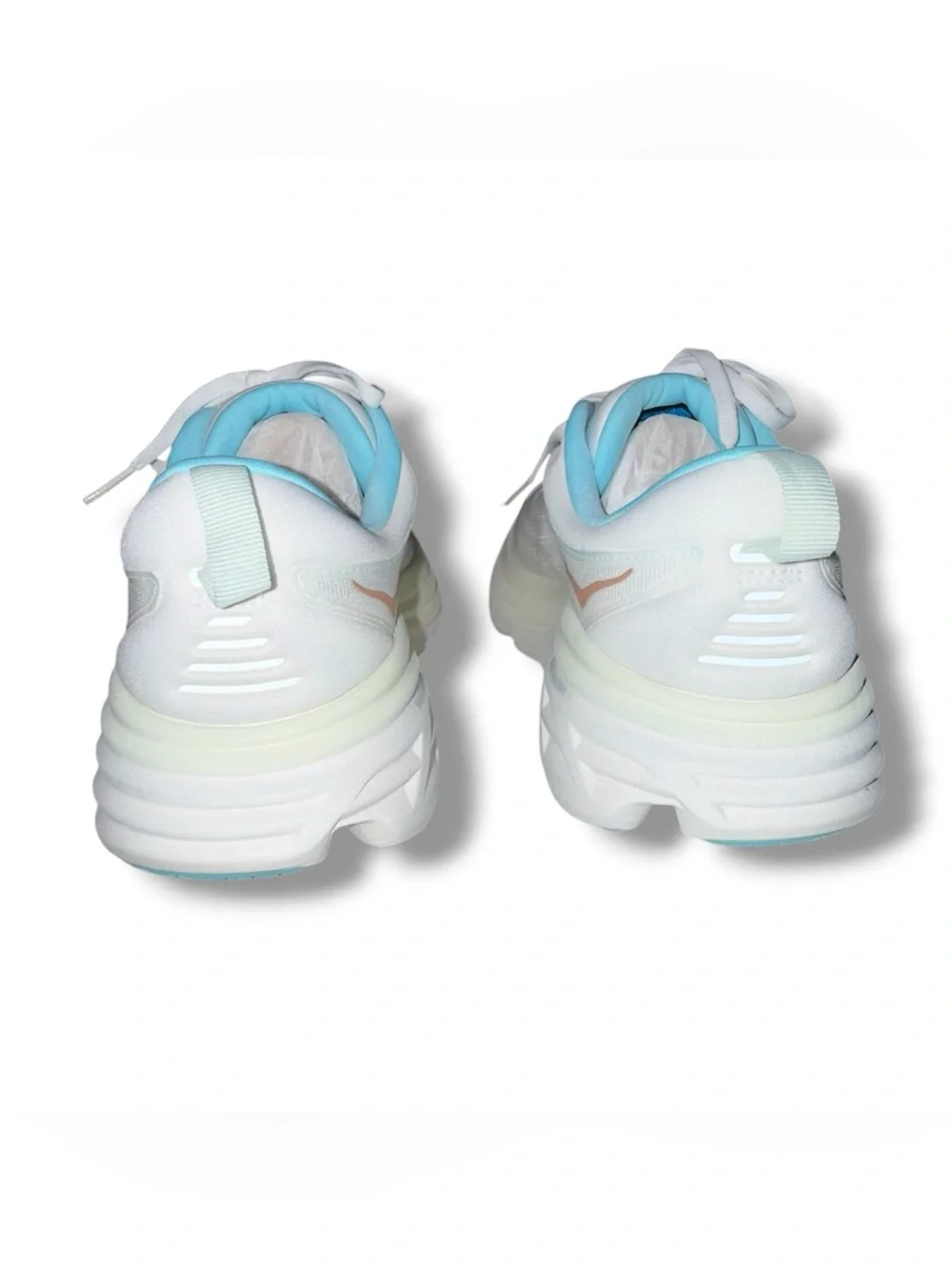 HOKA ONE ONE Bondi 8 Running Shoes - Women’s 10.5 Medium - Frost/Rose Gold - Picture 8 of 11